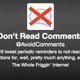 Illustration for article titled A new Twitter account is waging a one-man war on Internet comments